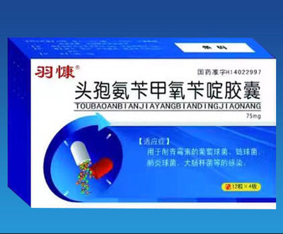 頭孢氨芐甲氧芐啶膠囊產品介紹與招商政策